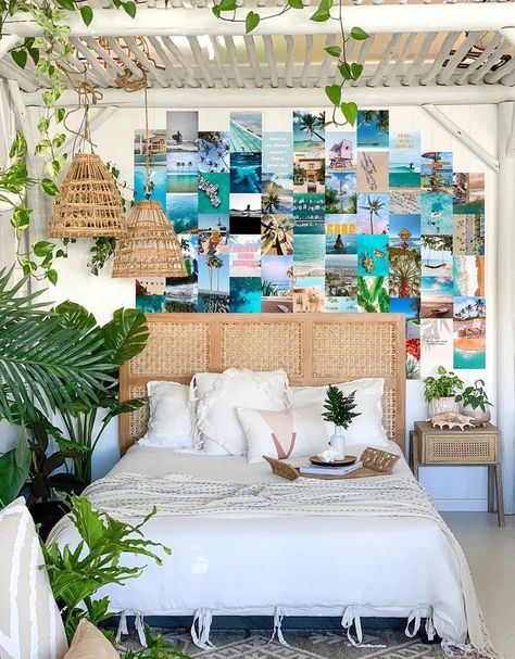 Summer Aesthetic Room, Surf Room Decor, Room Decor Prints, Summer Room Decor, Beachy Room Decor, Summer Collage, Beach Room Decor, Surf Room, Beachy Room