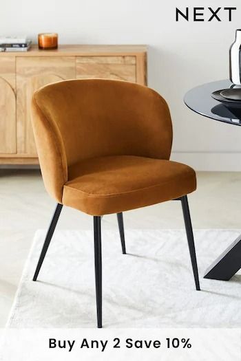 Dining Chairs | Dining Room Chairs | Next UK Bedroom Design Trends, Chairs Dining Room, Chairs Dining, Table Chairs, Caramel Brown, Leather Dining, Room Chairs, Dining Table Chairs, Soft Velvet