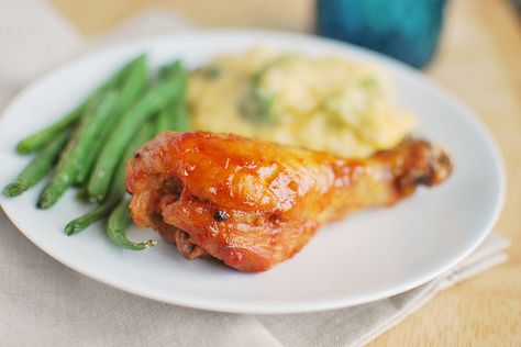 Slow Cooker Huli Huli Chicken by fakeginger# slow cooker healthy recipes Carnivor Meals, Fake Ginger, Huli Chicken, Huli Huli, Huli Huli Chicken, Slow Cooker Times, Recipes Savory, Crockpot Ideas, Slow Cooked Chicken