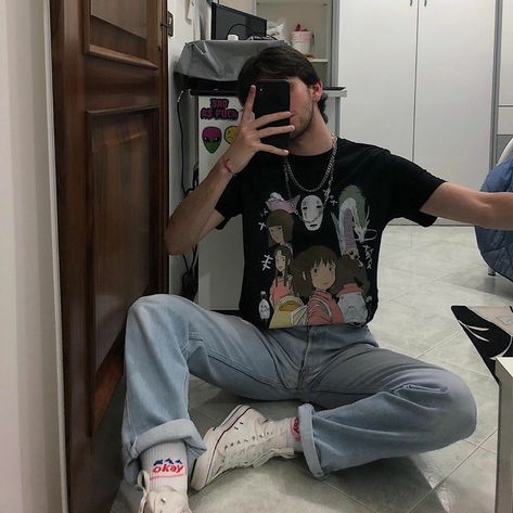 Gamer Guy Outfit, Geek Outfit Men, Gamer Boy Aesthetic Outfit, Gamer Guy Aesthetic, Gamer Boys Aesthetic, Emo Nostalgia, Outfit Template, Men Outfits Aesthetic, Boy Outfits Aesthetic