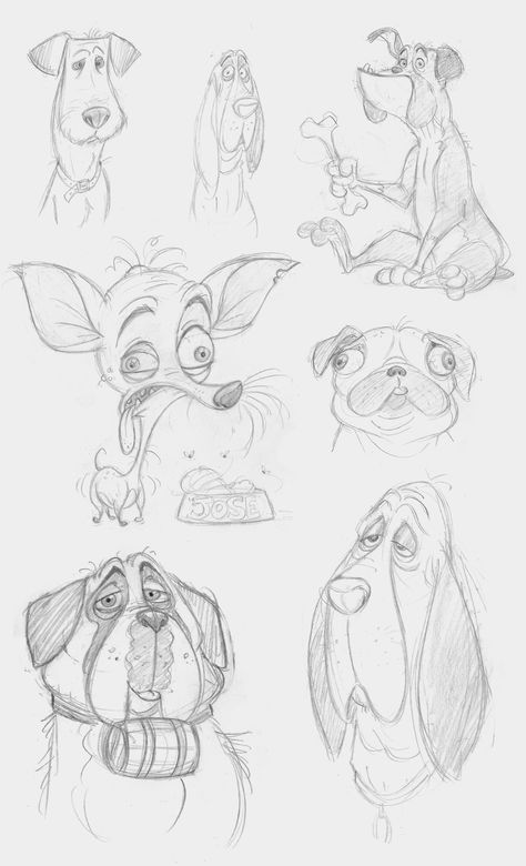 Cartoon Dog Drawing Character Design, Dog Illustration Art Character Design, Cartoon Dogs Character Design, Cartoon Animal Sketches, Dog Sketch Cartoon, Dog Character Illustration, Dog Cartoon Drawing, Dog Character Design, Dog Cartoon Character