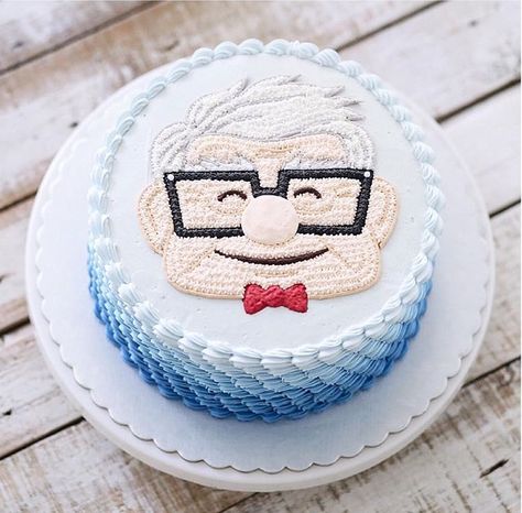 Grandpa Birthday Cake, Man Cakes, Buttercream Cake Designs, Elsa Cakes, Barbie Doll Cakes, Cinderella Cake, Surprise Cake, Kids Cakes, Valentine Cake