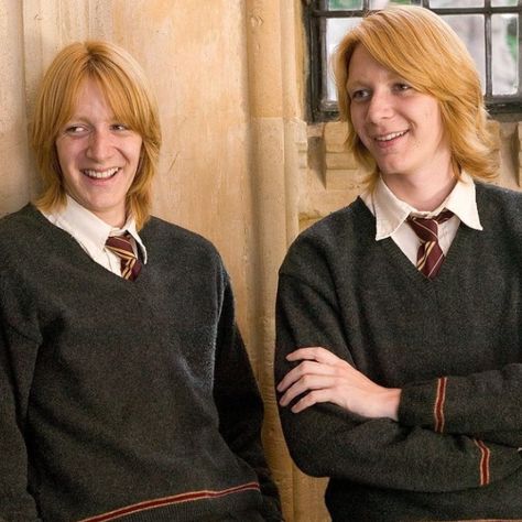 The Weasley Twins, Fred And George, Weasley Twins, Fred Weasley, Wizarding World, Twins, Harry Potter, On Instagram, Instagram