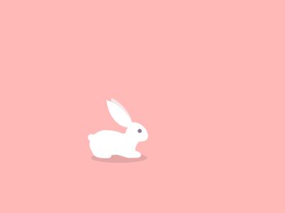 Rabbit hopping by HK Rabbit Animation, Rabbit Hopping, Animated Rabbit, Bunny Hopping, Animated Bunny, Jump Animation, App Design Trends, Rabbit Jumping, Emotional Painting