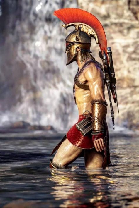 Assassin's Creed Wallpaper, Assassin's Creed Odyssey, Spartan Tattoo, Roman Warriors, Greek Warrior, Assassins Creed Odyssey, Spartan Warrior, Greek And Roman Mythology, Assassin’s Creed