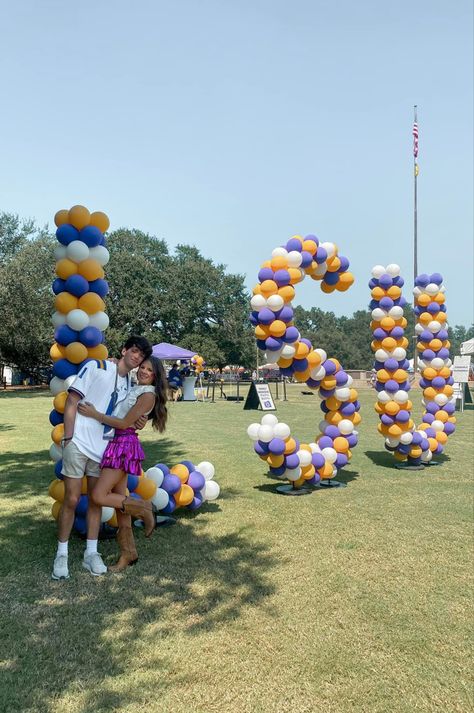 #lsu#louisiana#louisianasaturdaynight#lsugameday#lsufootball#tigers#lsutigers#secfootball#sec Bed Party College Lsu, Lsu College Aesthetic, Louisiana State University Aesthetic, Lsu Party Decorations, Lsu Volleyball, Lsu Nails, Lsu Wedding, Lsu Aesthetic, Lsu Campus