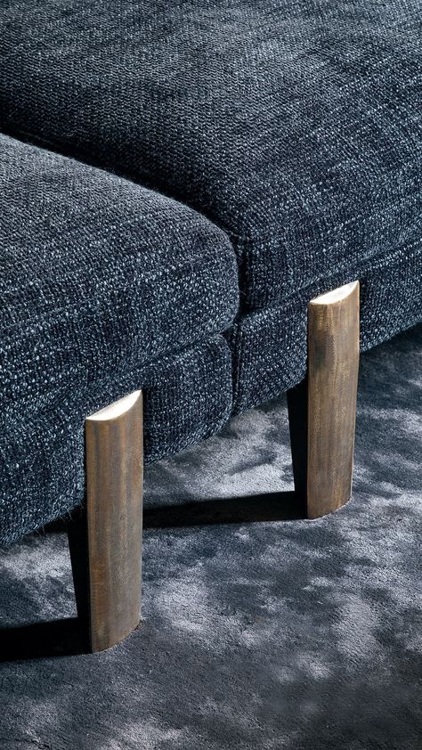 Furniture Details Design, Couch Fabric, Sofa Legs, Wood Sideboard, Contemporary Classic, Furniture Details, Italian Furniture, Luxury Sofa, Interior Trend