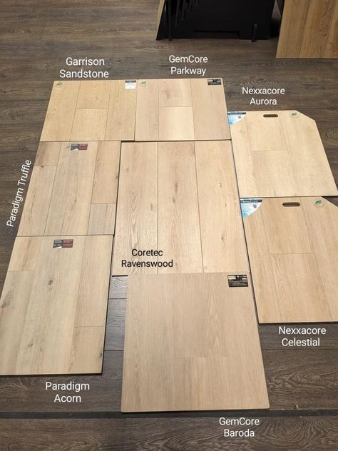 Best Lvp Flooring Colors, Basement Floors, Ohio House, Lvp Flooring, Wood Floors Wide Plank, Flooring Inspiration, Interior Accents, Home Board, House Plans Farmhouse