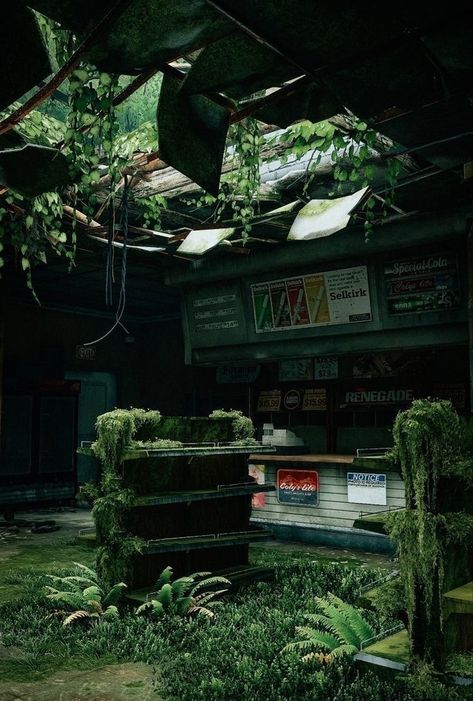 The Wastelands Hub Overgrown City Aesthetic, Overgrown Post Apocalyptic, Plant Apocalypse, Apocalipsis Aesthetic, Post Apocalypse Landscape, Overgrown Apocalypse, Truth Aesthetic, Post Apocalyptic Aesthetic, Overgrown Aesthetic