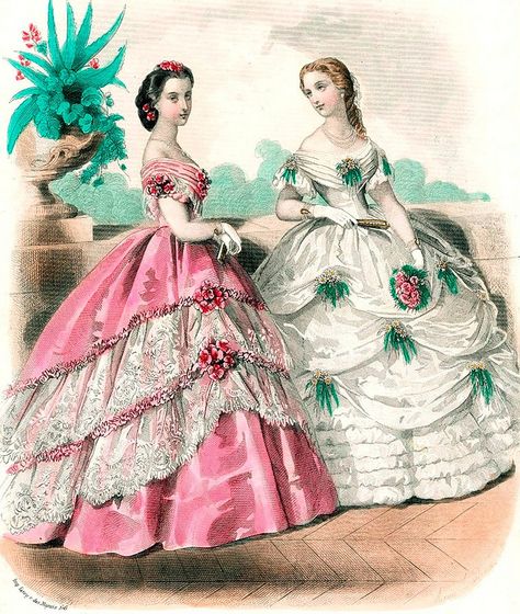 19th Century Victorian Fashion | Flickr - Photo Sharing! 1870s Dress, 1850s Fashion, 1870s Fashion, 1860 Fashion, 1800s Fashion, 19th Century Fashion, History Fashion, Victorian Women, Old Fashion