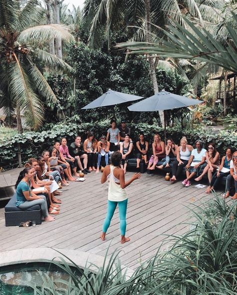 Morning sessions with @fullyrawkristina! 💓🙏🏽✨ Discussing the connection between eating pure food and clearing physical and emotional blockages from the body. When you do the work, you get powerful results. ✨ #fullyrawretreats #fullyraw #vegan #retreat #healing ✨ Women’s Retreat Aesthetic, Women Retreat Aesthetic, Womens Retreat Aesthetic, Goa Brochure, Retreat Activities For Women, Mind And Body Connection, Womens Retreat Themes, Retreat Aesthetic, Retreat Photography