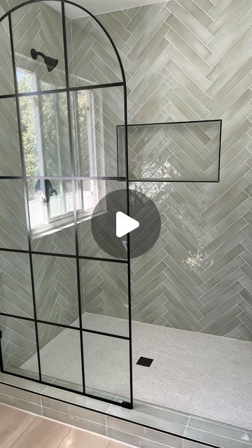 Tile Club - Buy Tiles Online on Instagram: "Talk about flawless craftsmanship! 😍 This stunning bathroom installation by our friends at @hhtiling takes subway tile to a whole new level with that intricate Herringbone pattern. Every cut is perfection!✨   Want this look? Try our Lake Mint ceramic subway tile for a fresh and sophisticated vibe." Straight Herringbone Subway Tile, Herringbone Subway Tile Bathroom, Herringbone Shower Tile, Herringbone Bathroom, Herringbone Tile Bathroom, Herringbone Shower, Herringbone Subway Tile, Herringbone Tile Pattern, Subway Tiles Bathroom