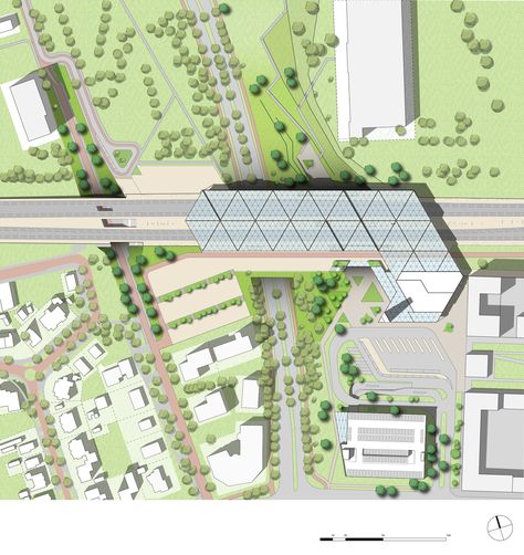 Gallery of Mecanoo is Helping Commuters Find their Way With Vibrant Plans for Ede Wageningen Train Station - 3 Goku Training, Arch Drawing, Hogwarts Express Train, Transport Hub, Train Illustration, Train Drawing, Rail Station, Train Station Architecture, Trains Birthday Party