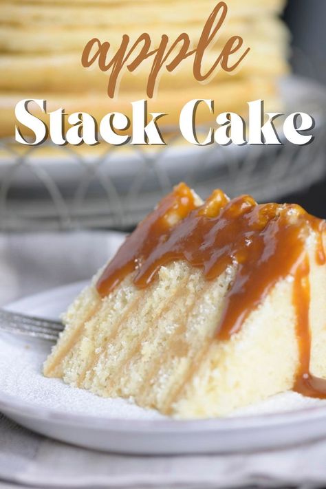 Old Fashioned Apple Stack Cake Recipe, Apple Stack Cake Recipe, Stack Cake Recipe, Apple Layer Cake, Apple Stack Cake, Stack Cake, How To Stack Cakes, Applesauce Cake, Layer Cake Recipes