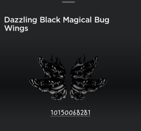 Roblox Wings Codes, Magic Butterfly, Vampire Clothes, Skull Accessories, Roblox Code, Coding Shirts, Star Tattoo Designs, Black Fairy, Art Outfit