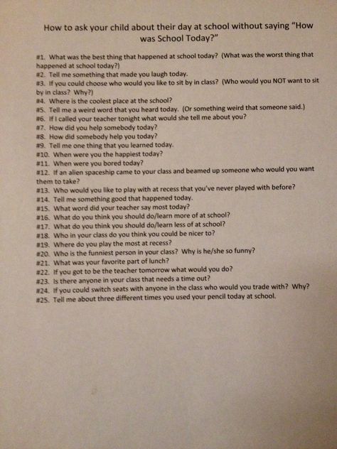 Ways To Ask How Was Your Day, Other Ways To Say How Was Your Day, Other Ways To Ask How Was Your Day, Different Ways To Ask How Was Your Day, Other Ways To Say, Parenting Preteens, Beautiful Skin Care, You Mad, Friendship Goals