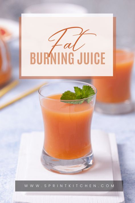 Fat burning juice – Sprint Kitchen Fat Burning Juice Recipes, Grapefruit Juice Benefits, Cold Pressed Juice Recipes, Morning Juice Recipe, Papaya Juice, Morning Juice, Burning Body, Fat Burning Juice, Homemade Juice