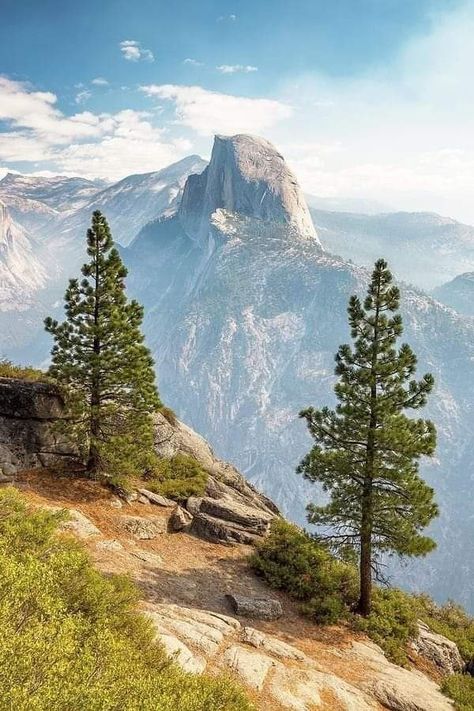 Beautiful Scenery Photography, Beautiful Landscape Photography, National Park California, Scenic Photography, Yosemite Valley, Alam Yang Indah, Yosemite National, Half Dome, Yosemite National Park