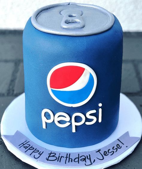 Pepsi Cake Design Images (Pepsi Birthday Cake Ideas) Pepsi Cake Ideas, Pepsi Cake Design, Pepsi Cake, Birthday Card Decoration, Cake Design Images, Pepsi Logo, Cola Cake, Cake In A Can, Marvel Cake