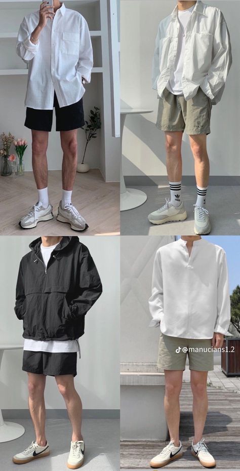 [PaidAd] 35 Top Japanese Minimalist Fashion Tips and Tricks You've Never Considered In No Time #japaneseminimalistfashion Short Men Outfit Ideas Summer, Outfit Ideas Men Summer Street Styles, Summer Outfits For Men 2024, Mens Summer Fits Aesthetic, Fashion For Short Men Outfits, Asian Men Fashion Casual Summer, Asian Mens Outfits, Asian Men Summer Fashion, Capsule Wardrobe Men Minimalist