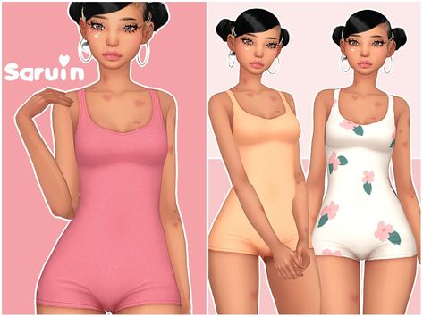 The Sims Resource - Kokoro Bodysuit Saruin's Kokoro, Sims 4 Cc Maxis Match Bodysuit, Sims Clothing Packs, Mcc The Sims 4, Sims Clothes Pack, Sims 4 Cc Bodysuit Patreon, Romper Sims 4 Cc, Saruin's Sims 4, Sims 4 Resource Cc