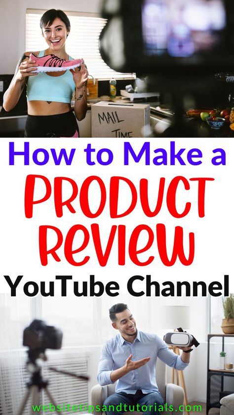 How to Make a Product Review YouTube Channel How To Edit Videos, Youtube Channel Name Ideas, Youtube Marketing Strategy, Youtube Advertising, Start Youtube Channel, Make Money On Youtube, Making Money On Youtube, Small Business Start Up, Make Videos