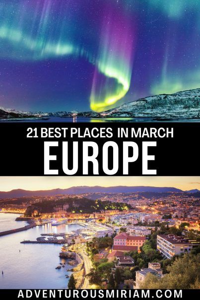 Discover the best places to visit in Europe in March with this curated travel guide. From the warm Mediterranean coasts to the lively festivals in the cities, this list is perfect for planning your Europe itinerary. Experience Europe in spring at its finest with unique destinations offering culture, adventure, and breathtaking scenery. #EuropeTravel #SpringDestinations #MarchInEurope Europe In Spring, Europe In March, March Travel, Unique Destinations, Europe Itinerary, Places To Visit In Europe, Best Places In Europe, Breathtaking Scenery, Europe Itineraries