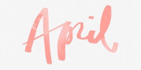 April is almost here April Font, April Horoscope, Neuer Monat, Hello April, Garance Dore, Days And Months, New Month, How To Get Warm, Love Is In The Air