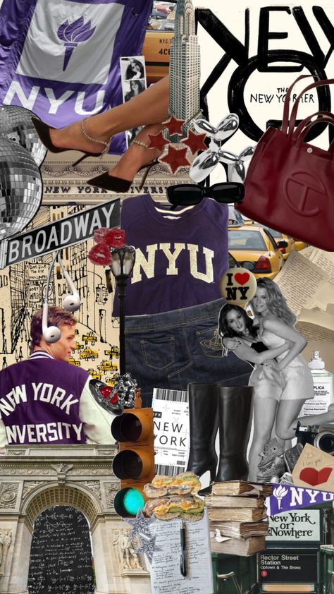 my alma mater 🤍 #myfirstshuffle #nyu Nyu Posters, Nyu Wallpapers, Nyu Vision Board, Nyu Asethic, Central Saint Martins Aesthetic, Nyu College Aesthetic, Marymount Manhattan College, Nyu Film Student Aesthetic, Nyu Tisch Aesthetic