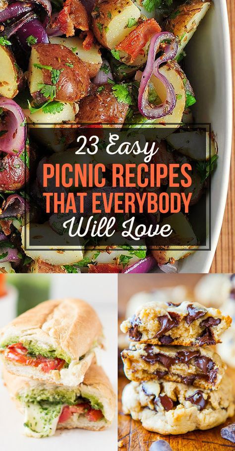 23 Easy Picnic Recipes That Everybody Will Love Easy Picnic Recipes, Picnic Recipes, Picnic Lunches, Boat Food, Picnic Food, Picnic Foods, Wrap Recipes, Camping Food, Camping Meals