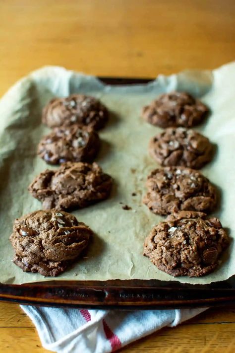 The BEST Cocoa Cookie Recipe Cacao Cookies Recipes, Cacao Cookies, Powder Cookies, Kfc Recipe, Desserts Cookies, Cocoa Cookies, Cookies Recipes, Baking Sheets, Vegetarian Chocolate