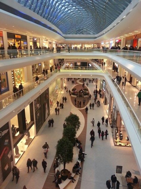 Shopping Center Architecture, Park Bench Design, Shopping Mall Interior, Shopping Mall Design, Mall Facade, Modern Restaurant Design, Shopping Mall Architecture, Complex Design, Civil Engineering Design