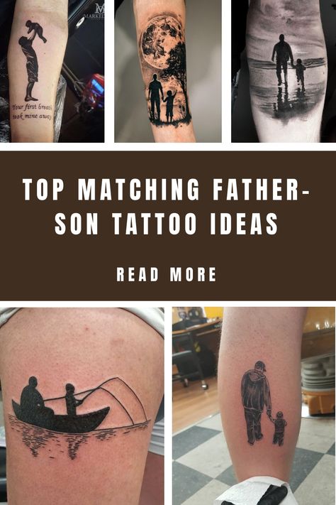 It’s been thought that a father is neither an anchor, which pulls us back nor a sail, which carries us to our… Fathers Tattoo For Son, Tattoos For Dads With Sons, Father Son Tattoos For Men, Father And Son Tattoo Design, Tattoo Father And Son, Son Tattoo For Dad, Dad And Son Tattoo Ideas, Father And Son Tattoo, Love For Son