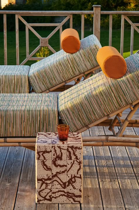 Transferable Trends Across Indoor & Outdoor Living | Zepel Fabrics & Wallpapers Annie Sloan Paint Colors, New York Restaurant, Ibiza Villa, Upholstery Design, Headboard Styles, Embassy Suites, Pool Outdoor, Cushion Headboard, How To Hang Wallpaper