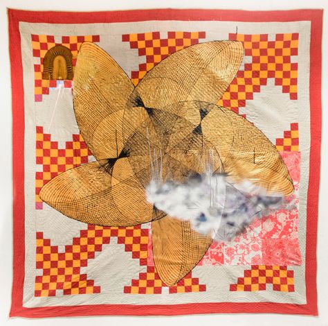 Sanford Biggers’s “7 Heavens” is a Quilted Portal to Black Liberation – ARTnews.com Black Liberation, Sculpture Drawing, Fashion Poster Design, Seven Heavens, Institute Of Contemporary Art, Film Video, 7th Heaven, Sacred Geometry Art, Blue Pigment