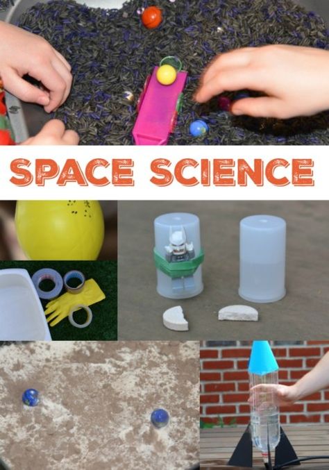 Space Science for World Space Week – Science Sparks Space Experiments For Kids, Space Science Experiments, Science Experiments Easy, Eyfs Space, Space Experiments, Experiments For Kids Easy, World Space Week, Easy Experiments, Space Week