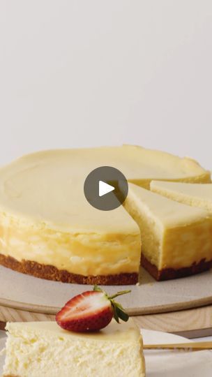 3-ingredient condensed milk cheesecake | This might be the easiest cheesecake we've ever met. Full recipe: https://www.taste.com.au/recipes/3-ingredient-cheesecake/qcrneyws | By Taste.com.auFacebook Condensed Milk Cheesecake Recipes, Condensed Milk Cheesecake, 3 Ingredient Cheesecake, Easy Cheesecake, Cheesecake Recipe, 3 Ingredient, Instagram Bio, Desert Recipes, Condensed Milk