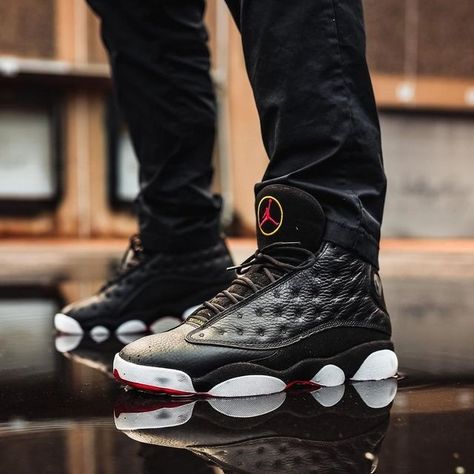 Jordans Daily by Sneaker News on Instagram: "The Air Jordan 13 "Playoffs" releases tomorrow. LINK IN BIO for more details + our store list! ⁠ ⁠ (📷️: @uninstructedvision)" Jordan 13 Playoffs, Nike Air Jordan Shoes, Buick Cars, Urban Street Style, Jordan 13, Swag Shoes, Air Jordan Shoes, Nike Sneakers, Jordan Retro