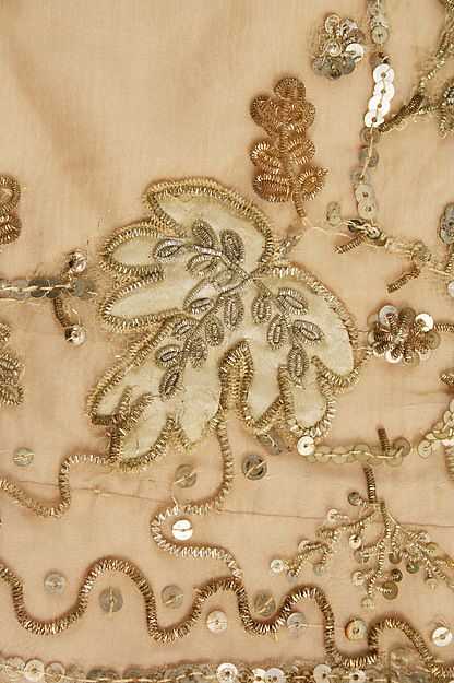 Dress (image 4) | French | 1804-1814 | no medium available | Metropolitan Museum of Art | Accession Number: 11.60.213 1800s Fashion, Tambour Embroidery, Regency Fashion, French Dress, Couture Embroidery, Needlework Embroidery, Regency Era, Antique Clothing, Silk Ribbon Embroidery