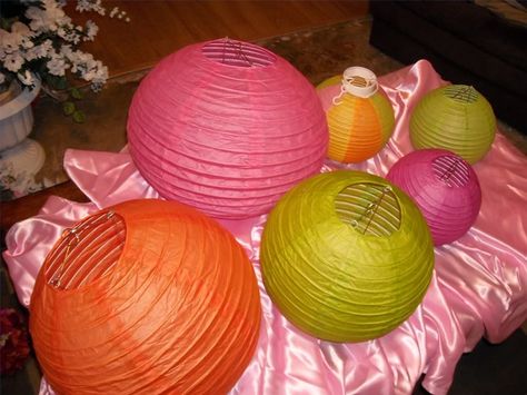 Instructions for a Round Paper Lantern Paper Lanterns Diy How To Make, Diy Paper Lanterns Wedding, Flying Paper Lanterns, Chinese Lanterns Diy, Diy Paper Lanterns, Colorful Lanterns, Flying Paper, Lanterns Wedding, Lanterns Diy