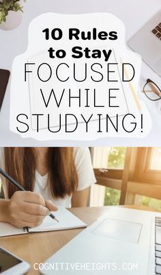 How to Focus on Studying 10 Rules to Stay Focused on Studying - Cognitive Heights Rules For Studying, How To Focus On Writing An Essay, How To Study Focused, How To Get Focused On Studying, How To Focus In Study, Tips To Focus On Studying, Study Rules Student, Study Focus Tips, How To Concentrate While Studying