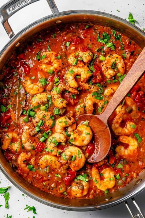 Best Shrimp Creole Recipe, Creole Shrimp Pasta, Shrimp And Okra Recipes, Easy Shrimp Creole Recipe, Shrimp Dejonghe Recipe, Shrimp Creole Recipe Easy, Shrimp Creole Recipe, Creole Shrimp Recipes, Shrimp In The Oven