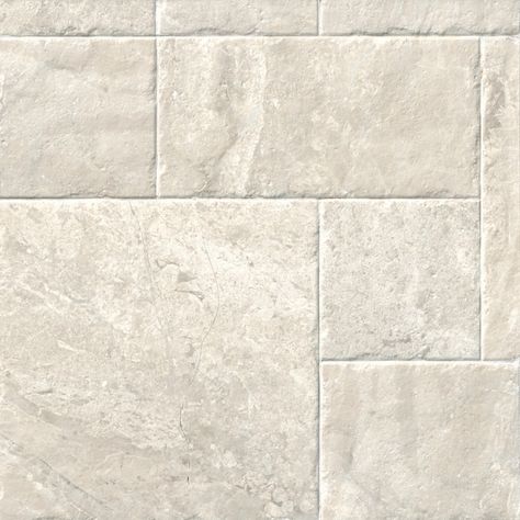 Chester Silver Versailles Porcelain Wall and Floor Tile - The Tile Shop French Stone Wall Interior, Porcelain Tile That Looks Like Limestone, Porcelain Tile Entryway, Limestone Mudroom Floor, Versailles Pattern Tile Floor, Light Stone Flooring, Limestone Porcelain Tile, Tile That Looks Like Stone, Limestone Look Porcelain Tile