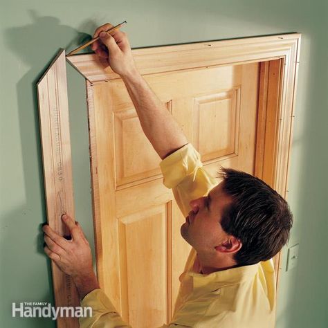 FH0211_001_TRIADV_16-2 Diy Wand, Trim Work, Family Handyman, Home Repairs, Tips And Advice, Diy Home Improvement, Door Frame, Home Maintenance, Woodworking Tips