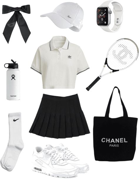 Tennis Core Aesthetic Outfits, Aesthetic Tennis Outfit, Tennis Core Outfits, Tennis Outfit Ideas, Tenis Outfits Sport, Preppy Tennis Outfit, Tennis Aesthetic Outfit, Tennis Outfit, Tennis Fits