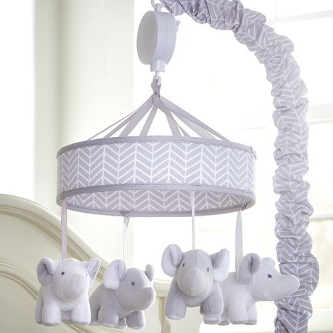 Elephant Mobile, Wendy Bellissimo, Mobile Crib, Baby Crib Mobile, Elephant Plush, Elephant Nursery, Baby Swings, Nursery Mobile, Crib Bedding Sets