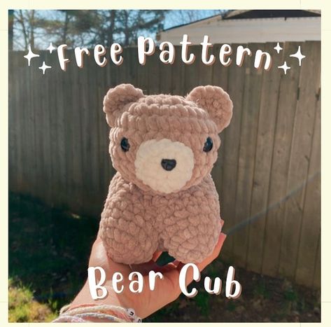 Bear Plushie Crochet, Crochet Polar Bear Pattern Free, Free Bear Crochet Pattern, Crochet Bear Free Pattern, Crochet Bear Pattern Free, Bear Crochet Pattern Free, Toys Quotes, Crochet Bear Pattern, Bear Crochet Pattern