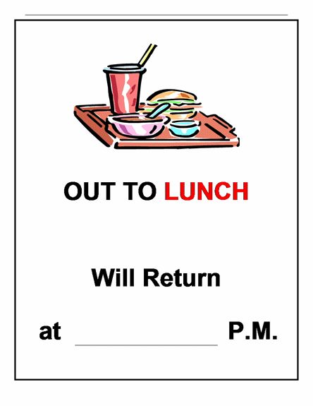 Out+to+Lunch+Signs+Printable Out To Lunch Sign Offices, Out For Lunch Sign, Lunch Break Sign, Out To Lunch Sign, Lunch Cake, Ice Cream Cone Cake Pops, Lunch Options, Blue Shades Colors, Pinterest Cake