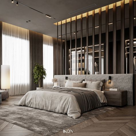 MASTER BEDROOM :: Behance Luxurious Bedrooms Master Modern, Luxurious Bedrooms Master, Royal Bedroom Design, Luxury Bedrooms, Modern Luxury Bedroom, Luxury Bedroom Master, Pretty Bedroom, Bedroom Bed Design, Redecorate Bedroom