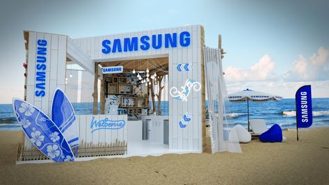 Behance :: For You Festival Booth, Brand Activation, Trade Show Booth Design, Beach Events, Autodesk Maya, Festival Camping, Experiential Marketing, Exhibition Booth Design, Pop Ups